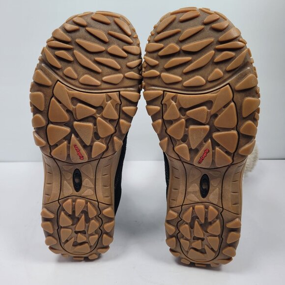 Salomon Lhasa Women's Black Suede Winter Boots US Size 9 - Picture 10 of 12